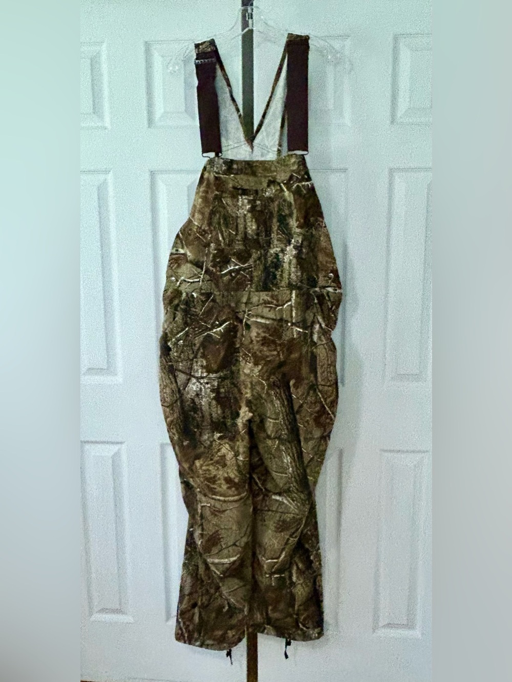 RedHead Camouflage Hunting Bib Overalls - Brown Green men size xlarge pants